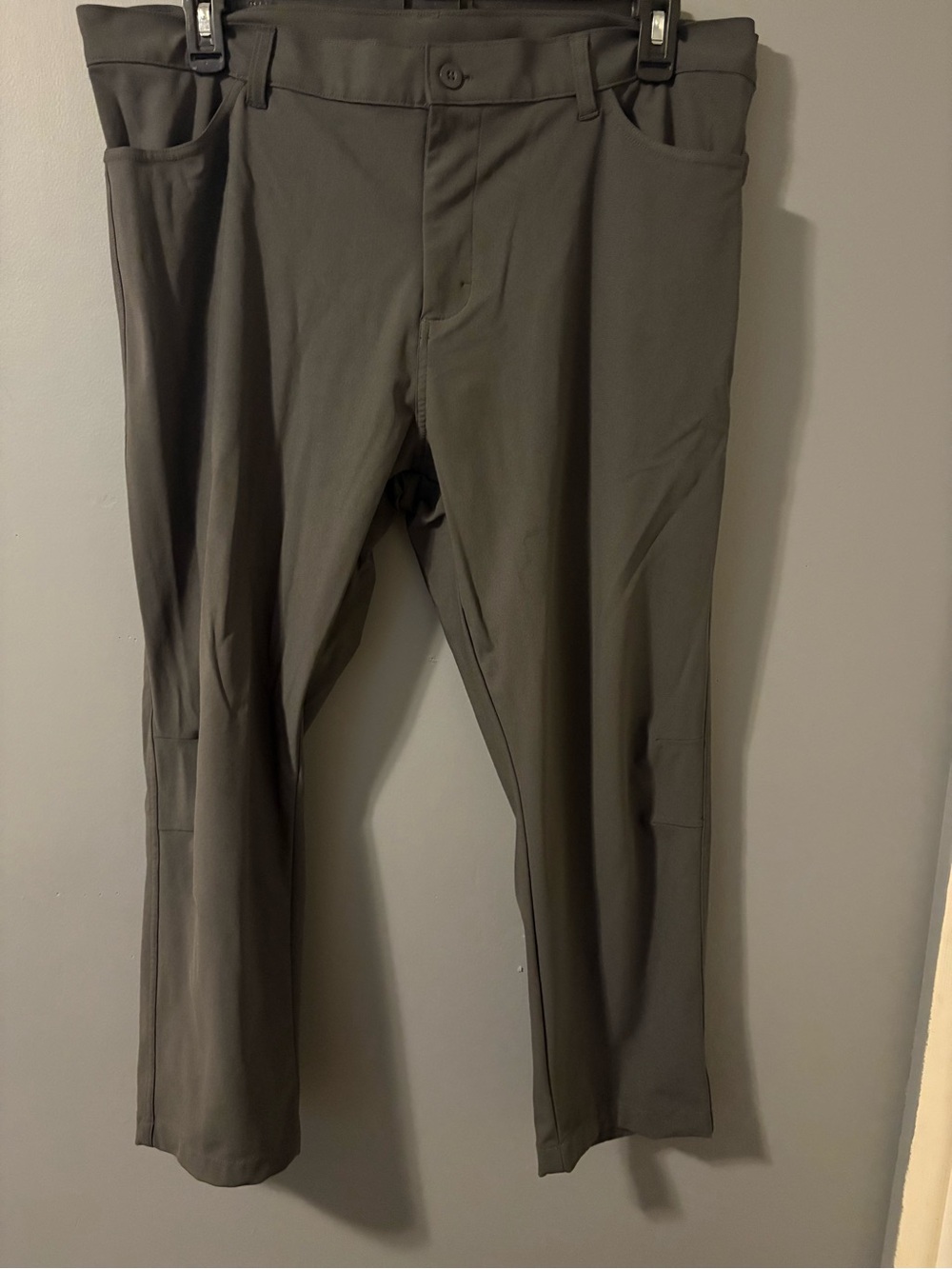 Men's Grey Performance Stretch Pants